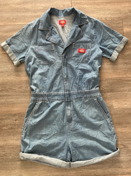 Dickies Pants - Dickies Shortalls Overalls Jumpsuit Onesie Denim Short One-Piece Romper
